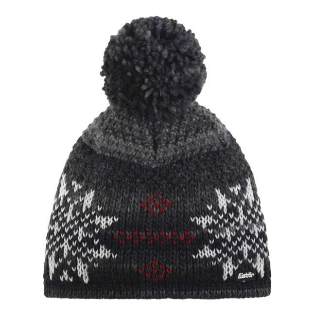 Czapka Eisbar Ike Pompon MU Graphite White Red 2026