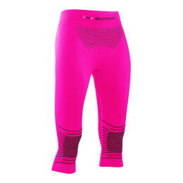 Getry kalesony damskie 3/4 termoaktywne termiczne X- Bionic Energizer 4.0 Neon Flamingo 2023