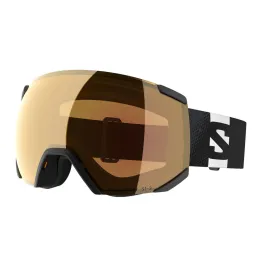 Gogle narciarskie snowboardowe Salomon Radium Photo Black / ML Red OTG S1-S3 z fotochromem 2027