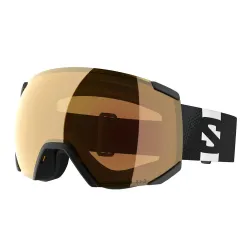 Gogle narciarskie snowboardowe Salomon Radium Photo Black / ML Red OTG S1-S3 z fotochromem 2027