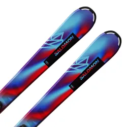 Narty dla dzieci Salomon L QST Jr M + C5 GW 2026