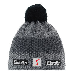 Czapka Eisbar Styler Pompon MU Grey Anthracite White 2024