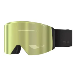 Gogle narciarskie Atomic Four Q HD Photo L Black / Green Gold Photo OTG S1-S3 2027