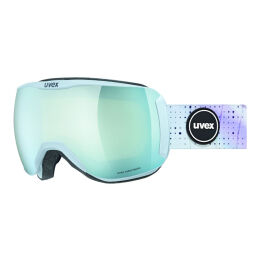 Gogle narciarskie damskie Uvex Downhill 2100 CV Arctic Blue S2 OTG 2024