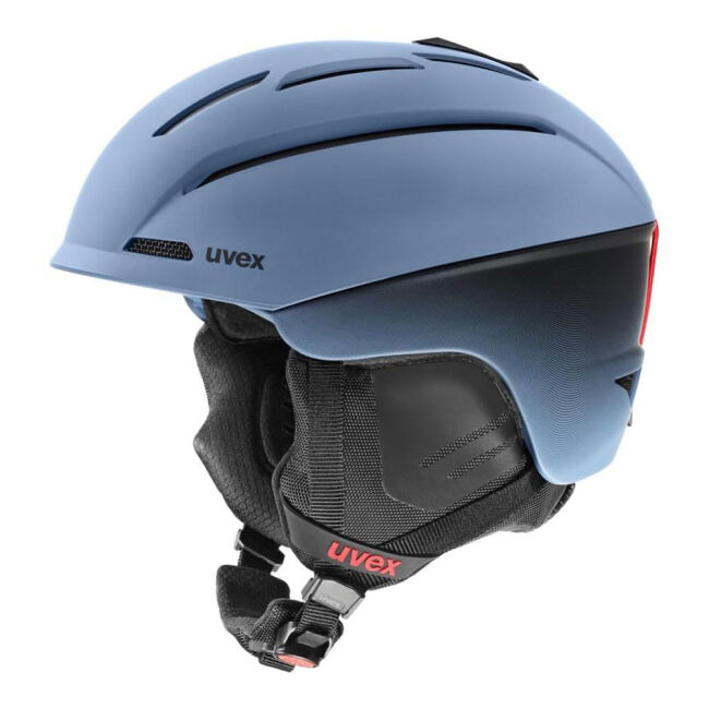 Kask narciarski Uvex Gravitate Stone Blue Grad Black Mat 2025