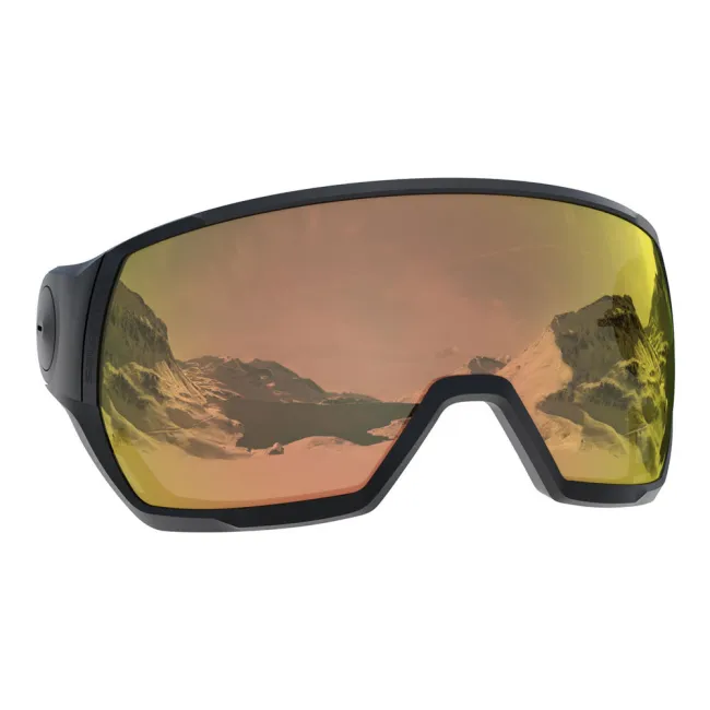 Szyba zamienna do kasku Salomon Pioneer i Icon Visor Photo Black Mid Red z fotochromem
