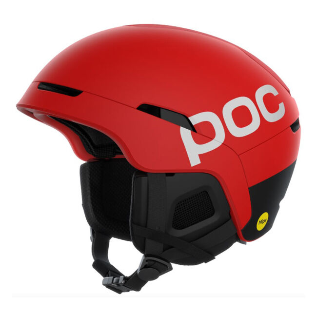 Kask Poc Obex BC Mips Prismane Red Matt 2025