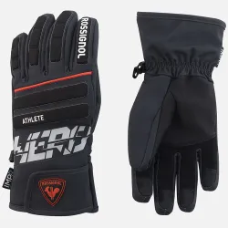 Rękawice narciarskie dziecięce Rossignol Jr Hero IMPR G Onyx Grey 2026