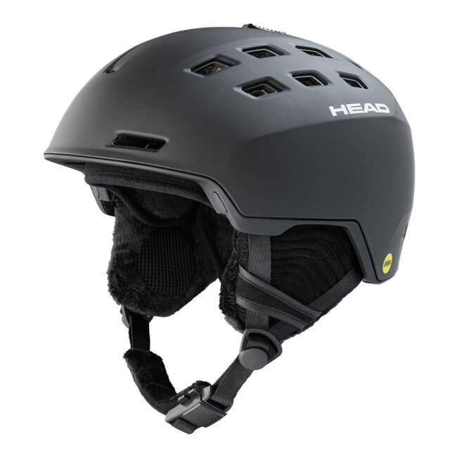 女性に人気！ Kask narciarski 2026 Black Mips Rev Head スキー・スノーボードアクセサリー