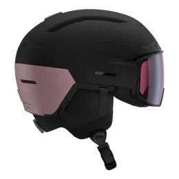 Kask narciarski Salomon Driver Pro Sigma Mips Black Dawn Pink / Silver Pink S2 2027