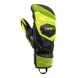 Rękawice narciarskie Leki Wcr Venom SL 3D Mitt Black Ice Lemon 2026