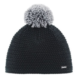 Czapka narciarska Eisbar Jamie Pompon Black Grey 2025