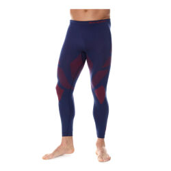 Spodnie męskie termoaktywne Brubeck Dry Navy Blue Red