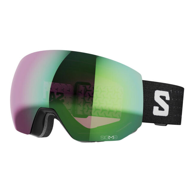 Gogle narciarskie snowboardowe Salomon Radium Pro Sigma Black Emerald OTG 2023