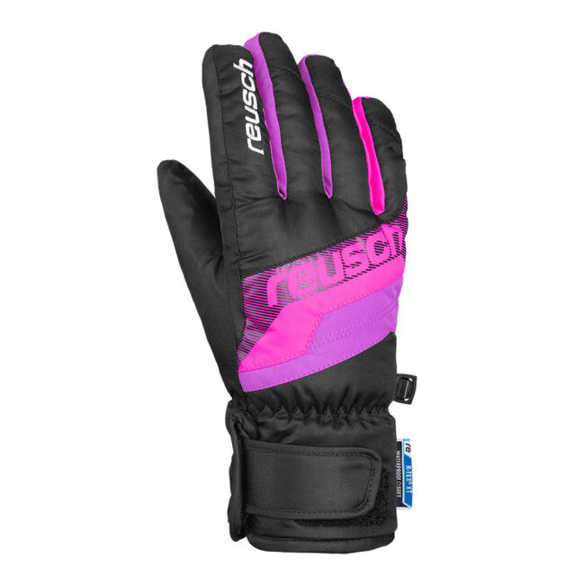 Rękawice narciarskie dziecięce Reusch Dario R-TEX XT Junior Black Pink