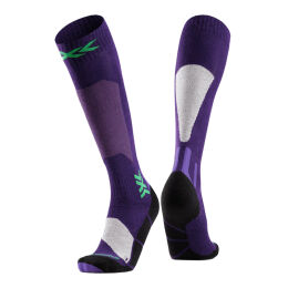 Skarpety narciarskie X-Socks Ski Discover Purple Sand 2025