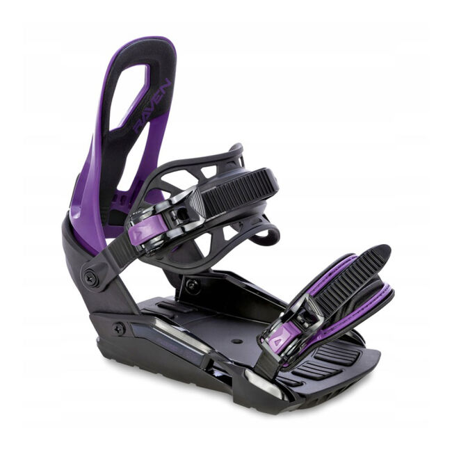 Wiązania Snowboardowe Raven S230 Black Violet 2025