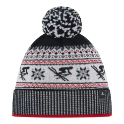 Czapka Eisbar Retroski Pompon Black Red White 2026