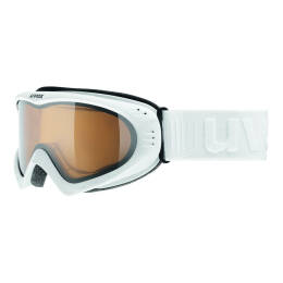 Gogle narciarskie Uvex Cevron z polaryzacja White /  Outlet
