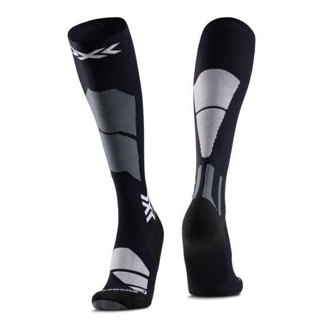 Skarpety narciarskie damskie X-Socks Ski Perform Black White Grey 2026