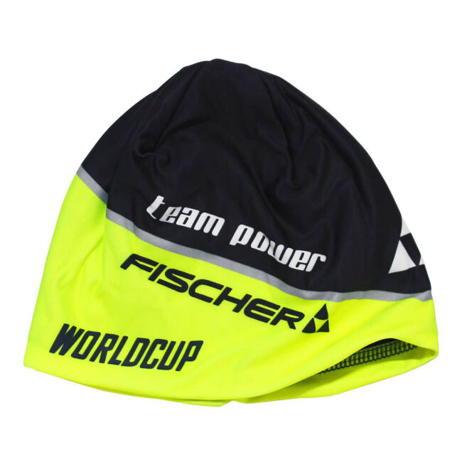 Czapka treningowa Fischer Beanie Nation Black Yellow