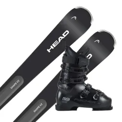 Zestaw zjazdowy Head Shape V2 + Fischer RC 90 Black HV 2026