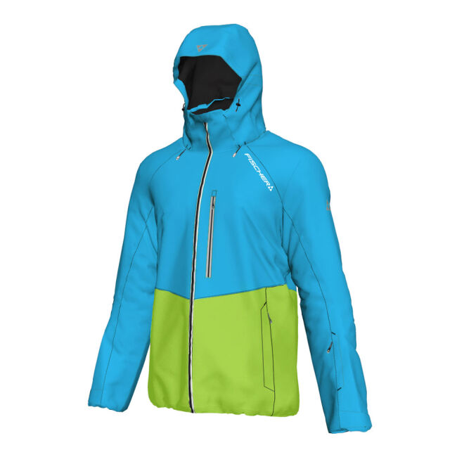 Kurtka narciarska Fischer Eisjoch Light Green Blue 2024