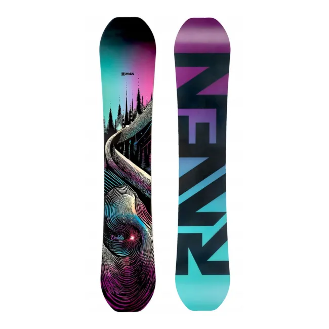 Deska snowboardowa damska Raven Dahlia Carbon Mint Pink 2026