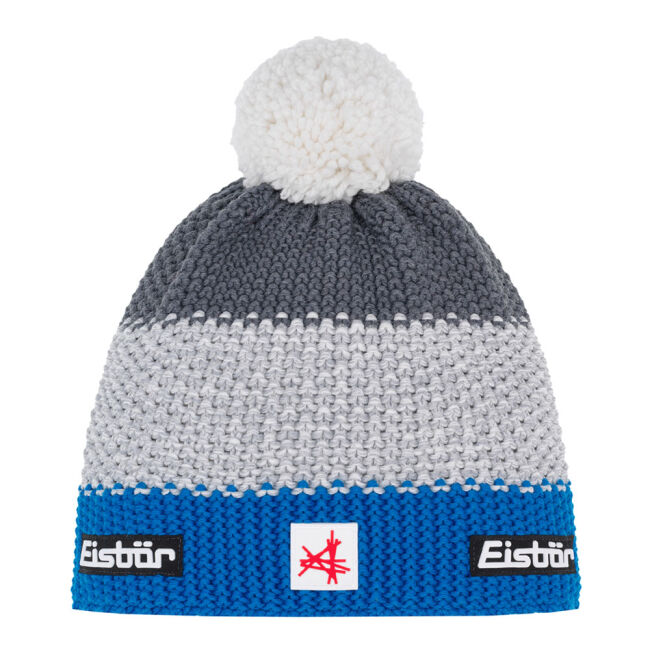 Czapka dziecięca Eisbar Star Pompon SA Kids Bugatti Grey Anthracite 2026