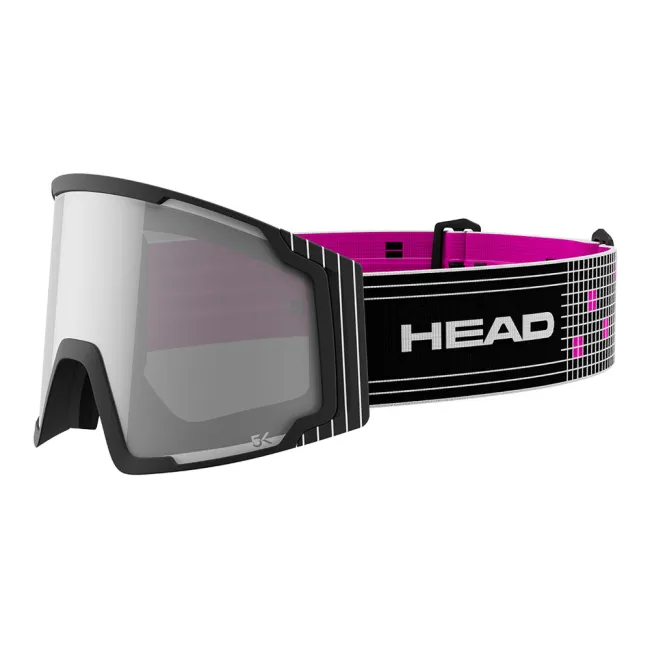 Gogle narciarskie Head Neves Pro 5K Race Chrome VIS RD S2 + dodatkowa szyba S1 2027