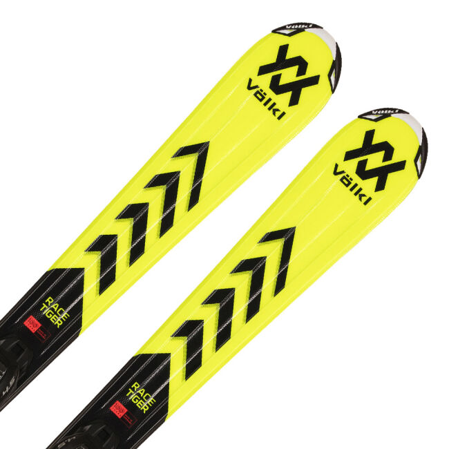 Narty dla dzieci Volkl Racetiger Jr 2024 + Vmotion 4.5 / 7.0 GW