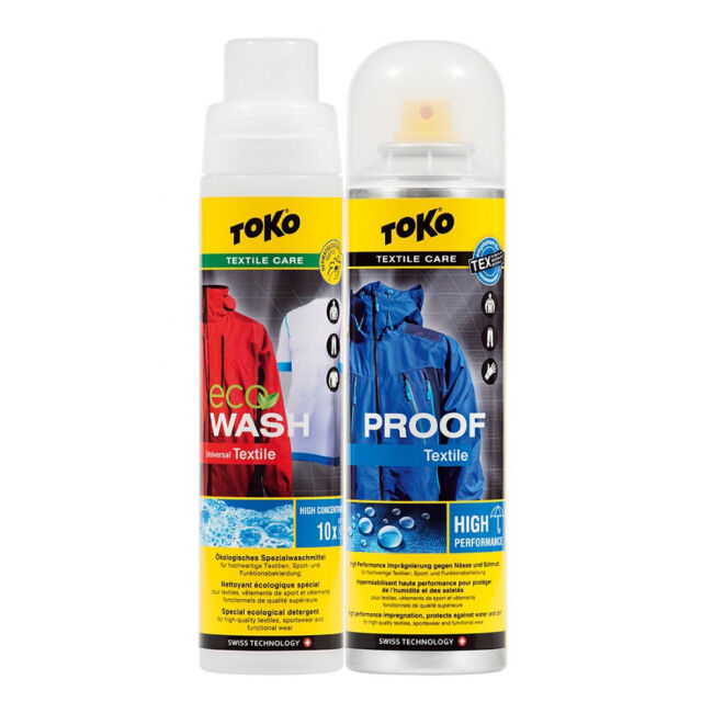 Zestaw do pranie Toko Eco Textile Wash + Textile Proof  2x250 ml