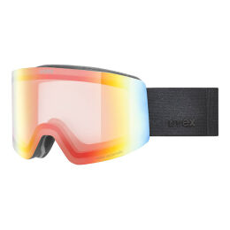 Gogle narciarskie Uvex Provoqe V Black Matt / Mirror Rainbow OTG S1-S3 z fotochromem 2026
