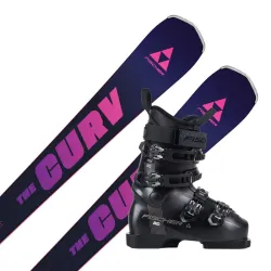 Zestaw zjazdowy Fischer The Curv TI WS + Fischer RC 85 Black HV 2026