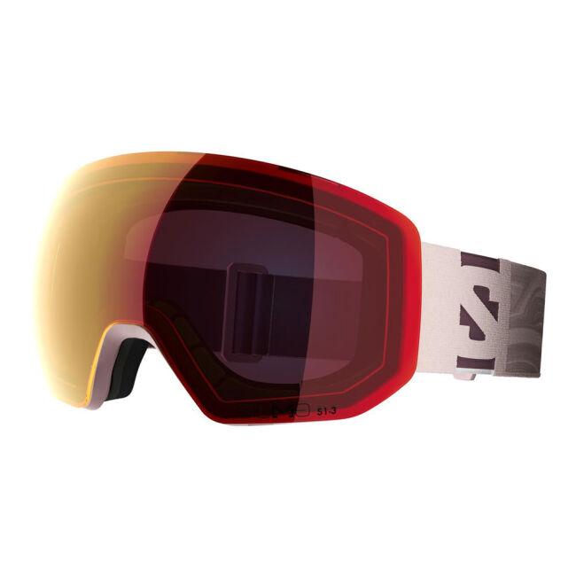 Gogle narciarskie snowboardowe Salomon Radium Pro S Sigma Photo Heavenly Pink Poppy Red OTG z fotochromem S1-S3 2025