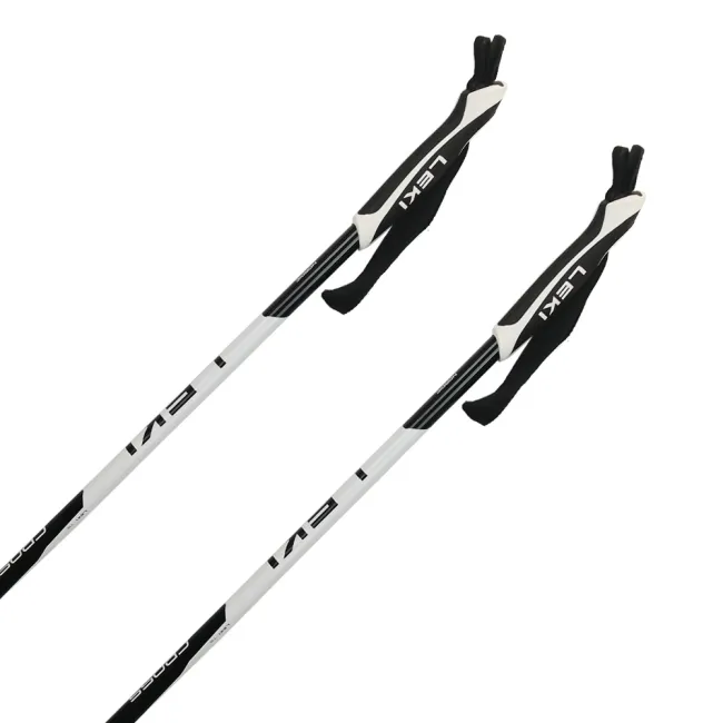 Kijki biegowe  Leki Cross Soft Black White 2026