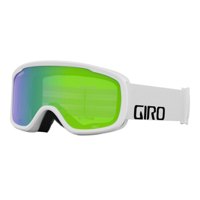 Gogle narciarskie Giro Cruz White Wordmark Loden Green S2 OTG 2025