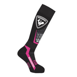 Skarpety narciarskie damskie Rossignol W Wool & Silk Fluo Pink 2023