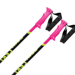 Kijki narciarskie dla dzieci Leki Racing Pink 2023