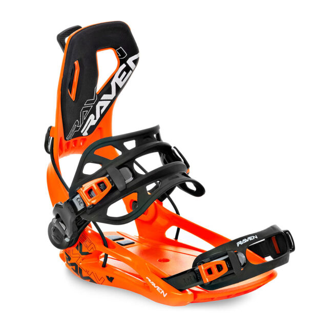 Wiązania Snowboardowe Raven Fastec FT360 Orange 2025