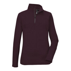 Bluza damska Killtec 38601 Dark Plum (druga warstwa)