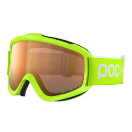 Gogle narciarskie dziecięce Poc Pocito Iris Fluorescent Yellow Green S2 2023