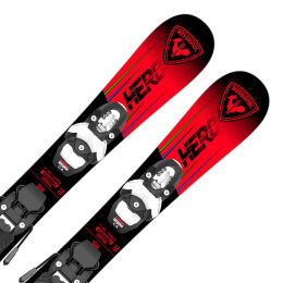 Narty dla dzieci Rossignol Kid Pre-Drilled Jr 2026 + Team 4 GW