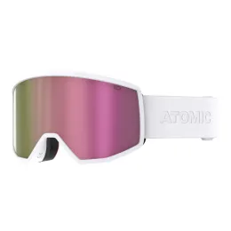 Gogle narciarskie Atomic Four HD M White / Pink Copper OTG S2 2027