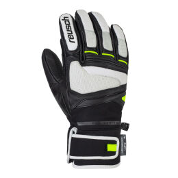 Rękawice narciarskie Reusch Profi SL Black White Yellow 2023