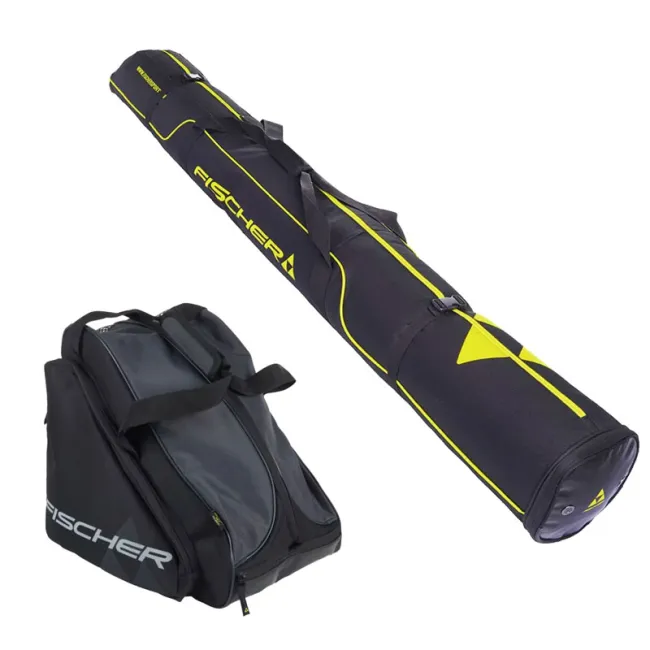 Zestaw pokrowiec na narty Alpine 179/195 + pokrowiec na buty Fischer 2026