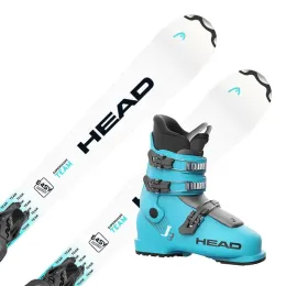 Zestaw zjazdowy dziecięcy Head Supershape Team Easy Jrs  + Head J3 Speedblue Jr 2026