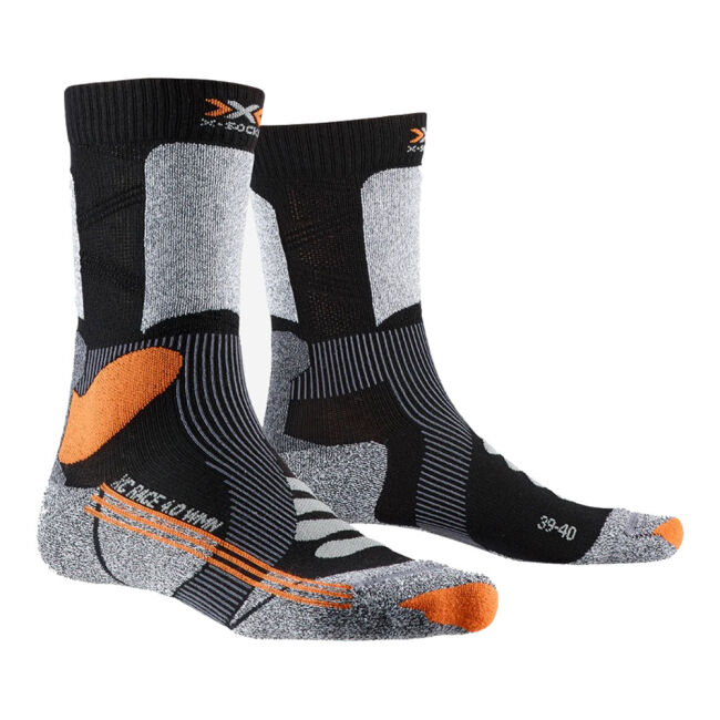 Skarpety biegowe damskie X-Socks X-Country Race 4.0 Grey Melange 2024