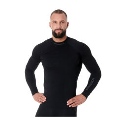 Bluza męska termoaktywna Brubeck Extreme Thermo Black 2025