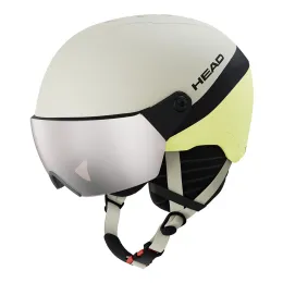 Kask narciarski dziecięcy Head Yuki Visor Lime Swirl / Silver Red S2 2027